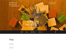 Tablet Screenshot of ideinlabarchitects.com